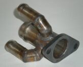 Water pump outlet pipe