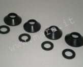 Rear brake caliper cylinders repair set (39,6 mm)