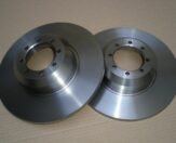 Front brake discs pair