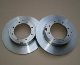 Rear brake discs pair