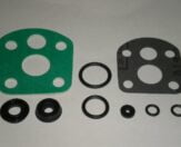 Brake servo cylinder seal repair set