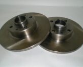 Rear brake discs, pair